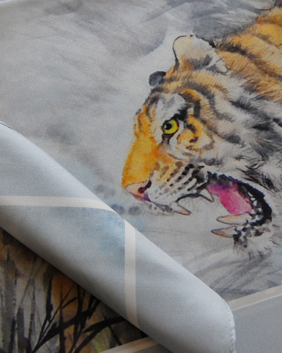 KING Silk scarf