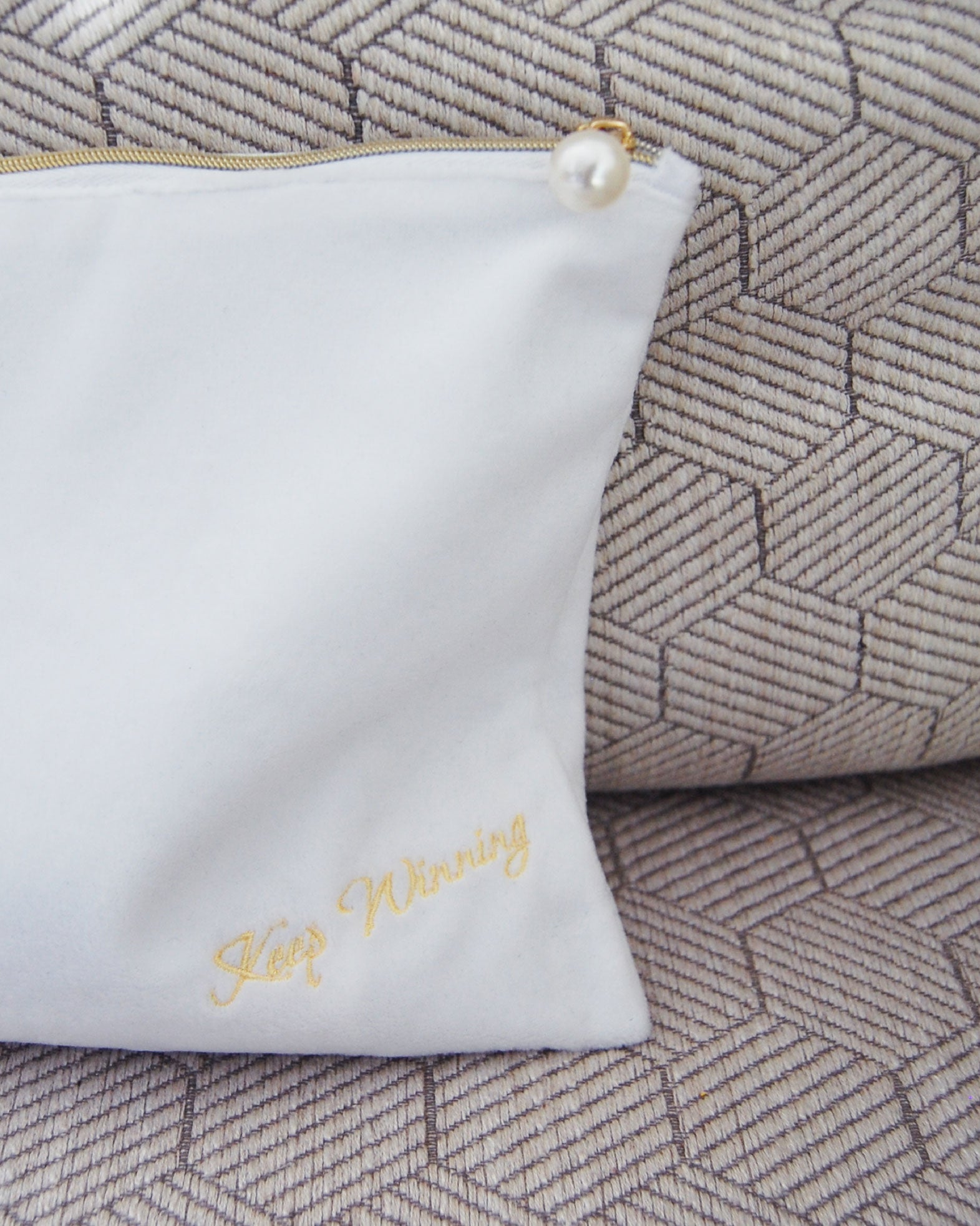 Queen Beauty Bag - Weiß