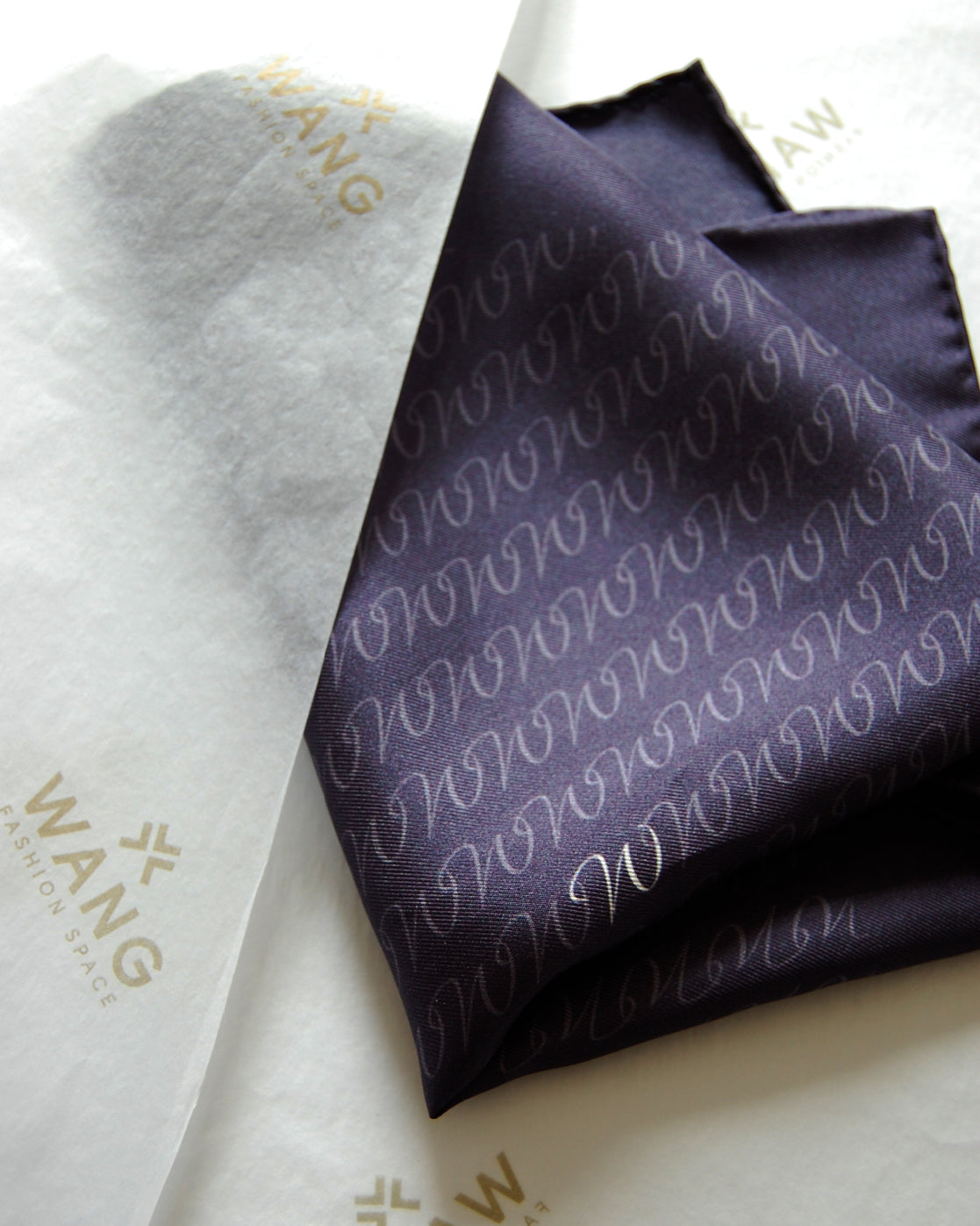 WIN CODE POCKET SQUARE – Midnight Blue