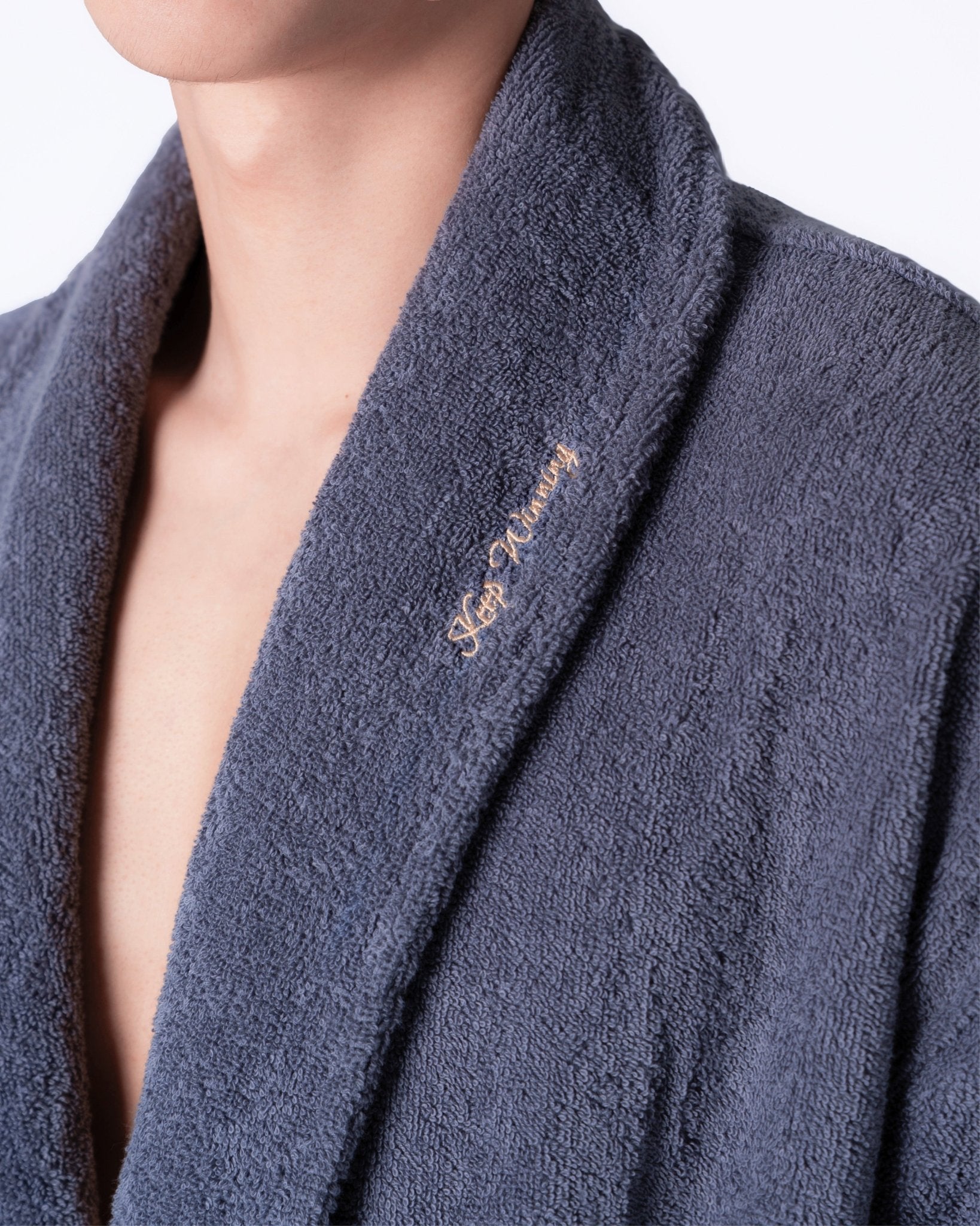LEGACY Bathrobe Darkgray - WANG FASHION SPACE