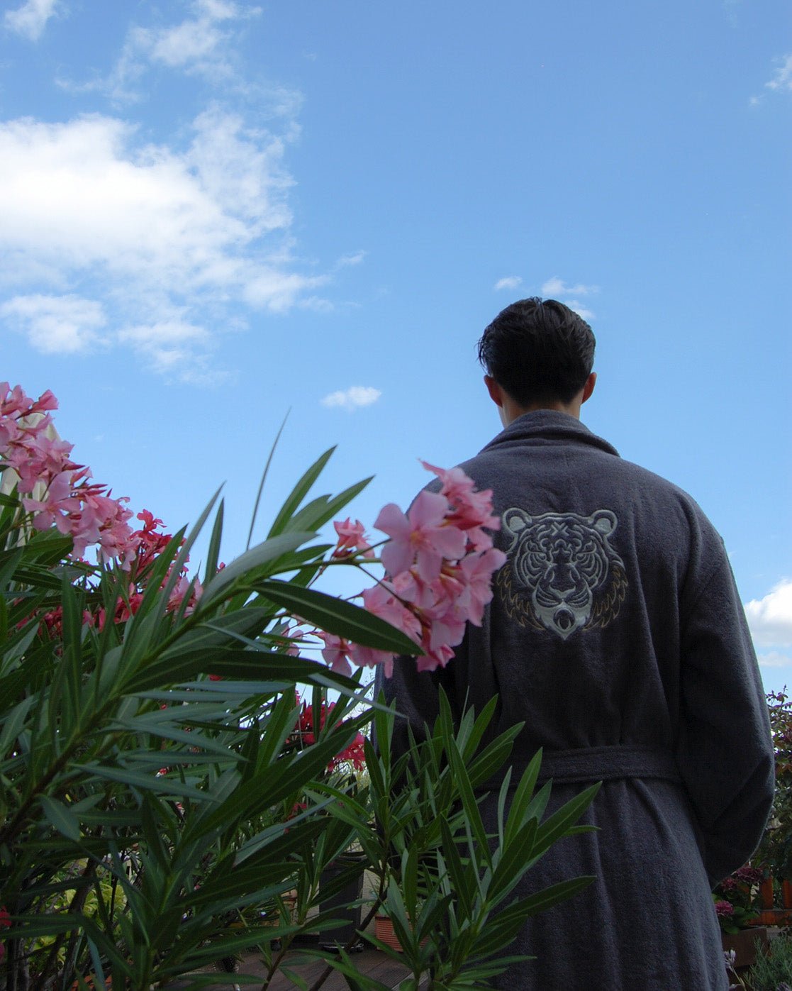 LEGACY Bathrobe Darkgray - WANG FASHION SPACE