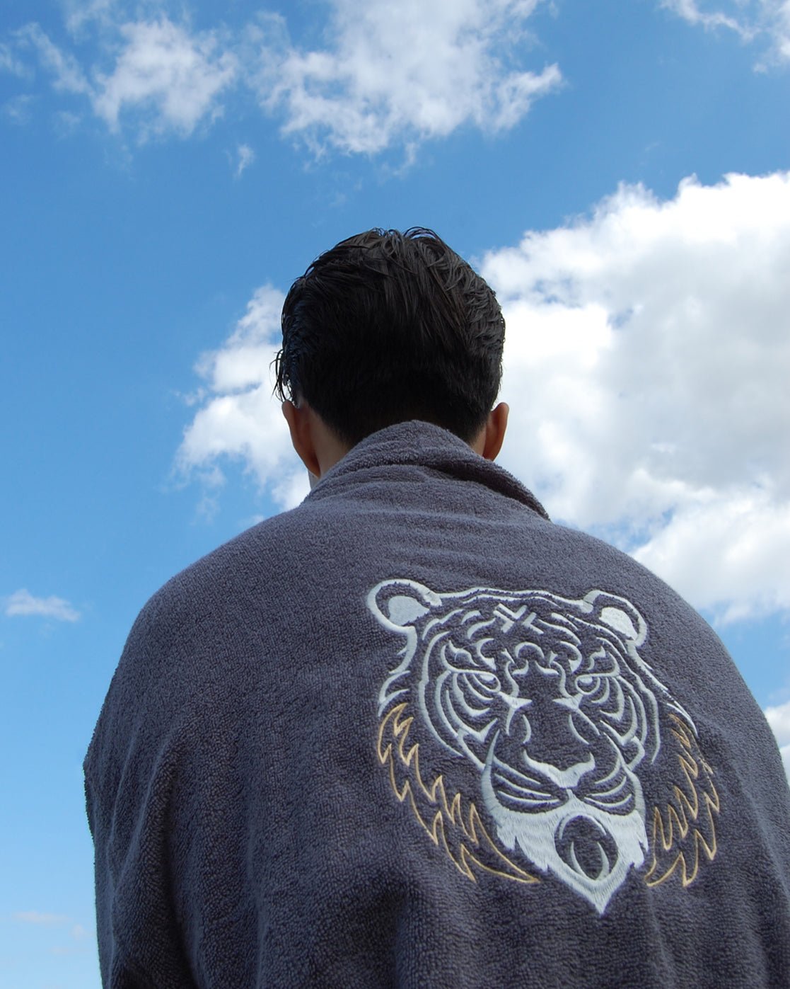 LEGACY Bathrobe Darkgray - WANG FASHION SPACE