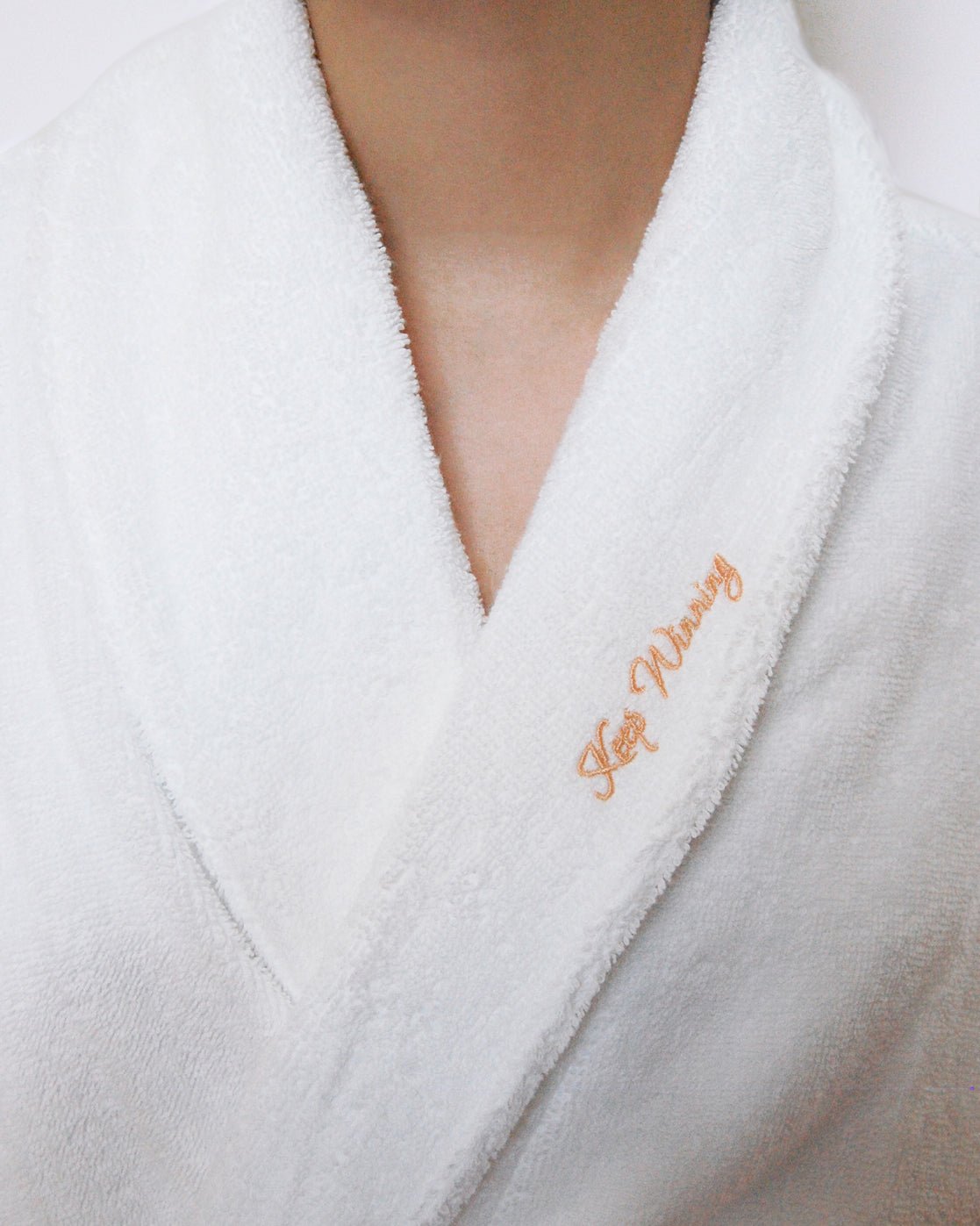 LEGACY Bathrobe White - WANG FASHION SPACE