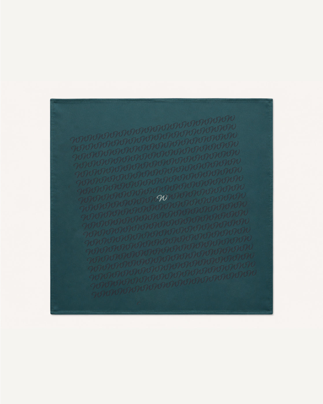 WIN CODE POCKET SQUARE – Luxury Green